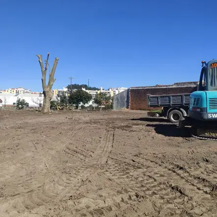 Preparação de terrenos